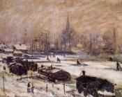 克劳德 莫奈 : Amsterdam in the Snow